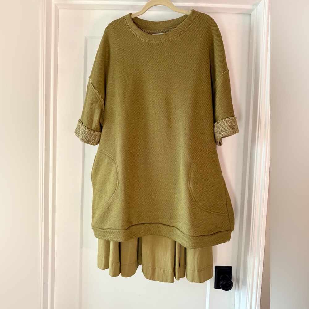 Free People - Carolyn Set in Crushed Rosemary Combo - Picture 6 of 7